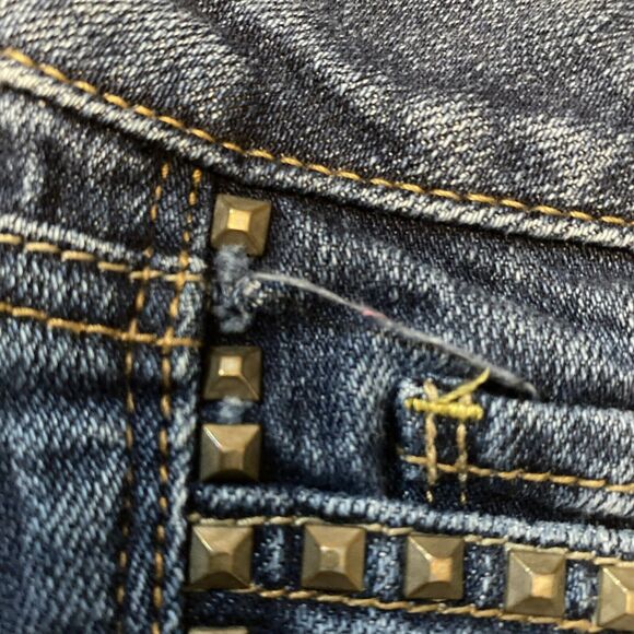 American Eagle Jeans Women’s Size 00 Regular Stretch Artist  Studs 1 Missing - Picture 5 of 14